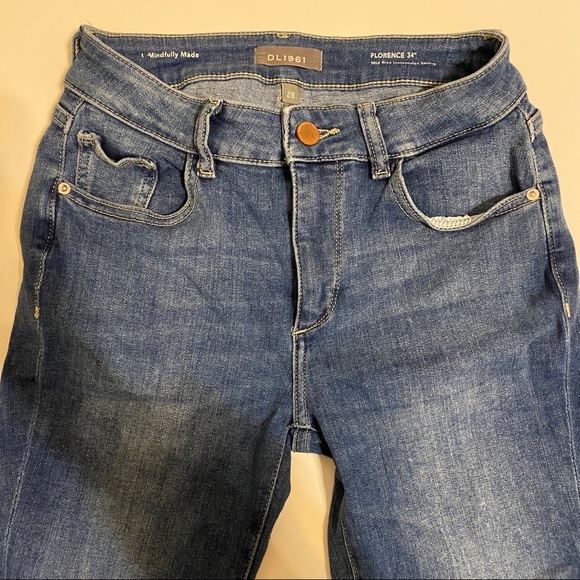 DL1961 Florence Midrise Instrasculpt Skinny Size 26 - Picture 9 of 9